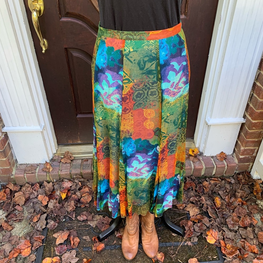 Flowing Coldwater Creek Skirt